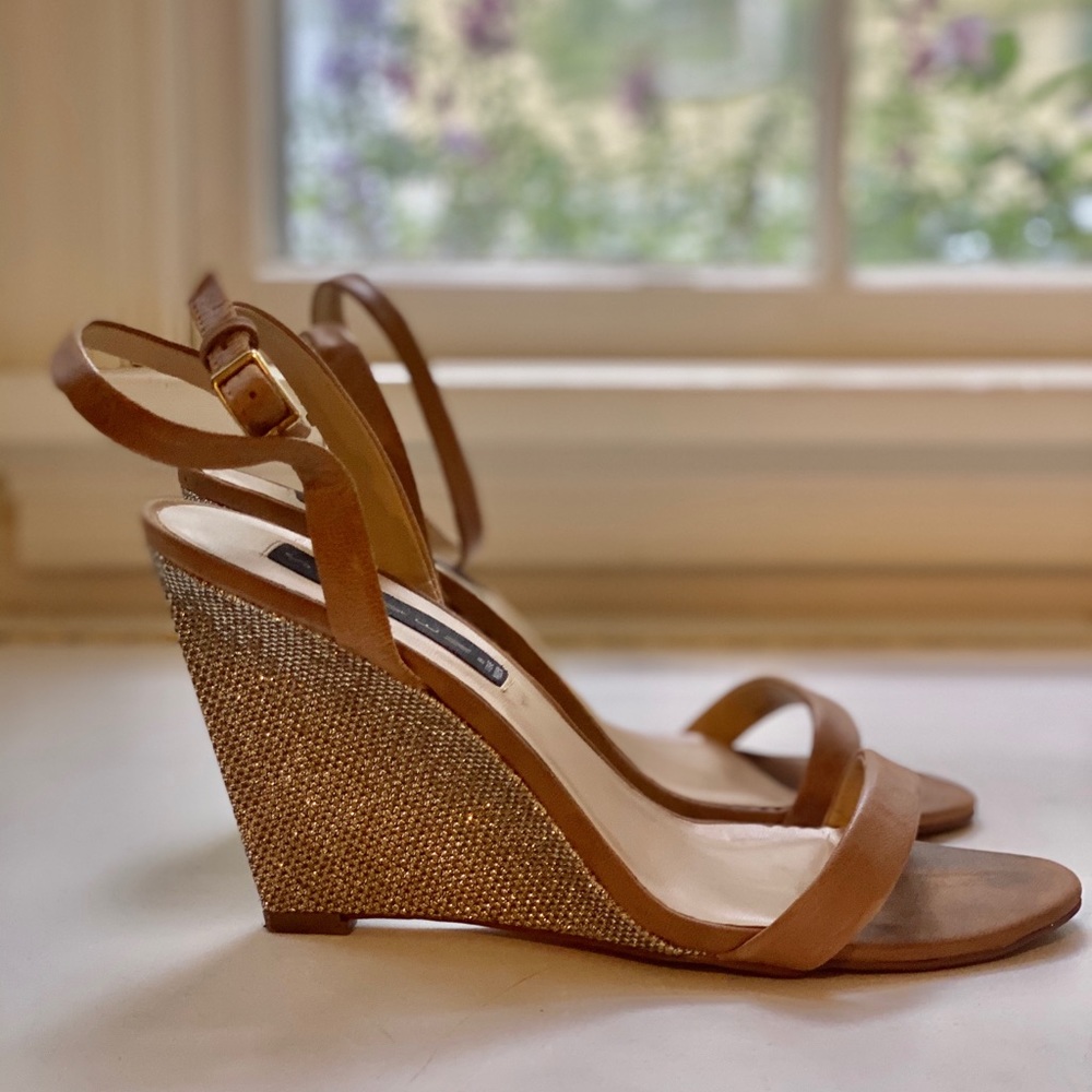 Steven by Steve Madden Sparkle Wedge